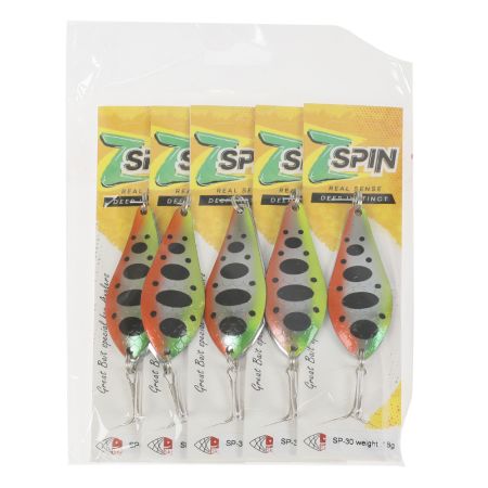 Шумовая блесна SkyFish "Z SPIN" арт: SP-30  18гр